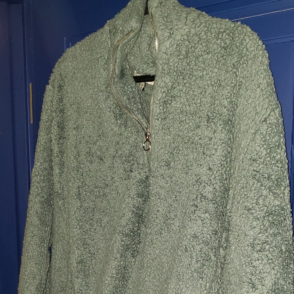 Plush Zip Up